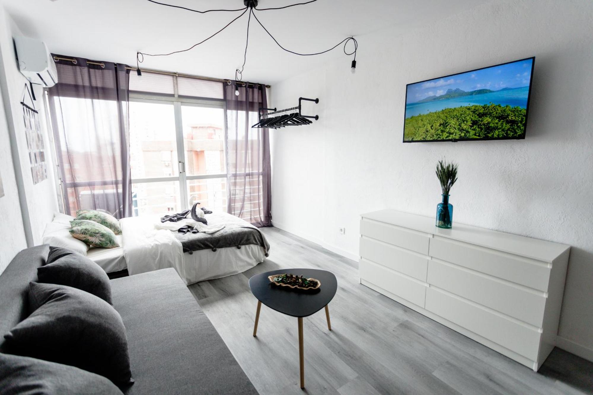 Great Panoramic View Studio Apartment Benidorm Dış mekan fotoğraf